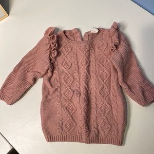 H&M baby girls sweater dress